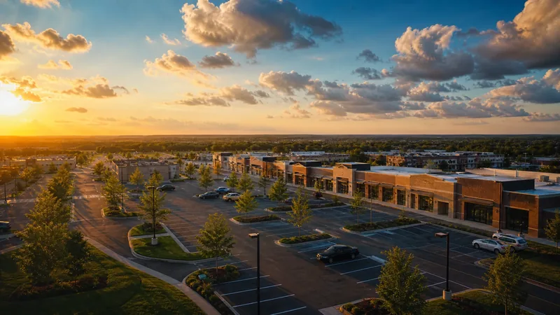 Busy suburban retail corridor with new brick strip centers, Olive Branch Business License